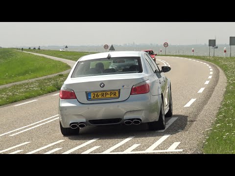 BMW M5 E60 with Eisenmann Race Exhaust - LOUD Revs, Accelerations, Tunnels, Onboard! Pure V10 Sound!