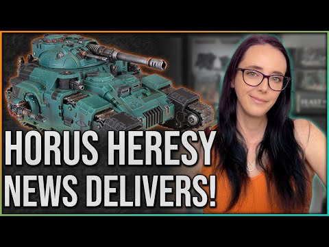 Warhammer Fest 2022 Horus Heresy Reveals - Kratos Tank & Deimos Rhino
