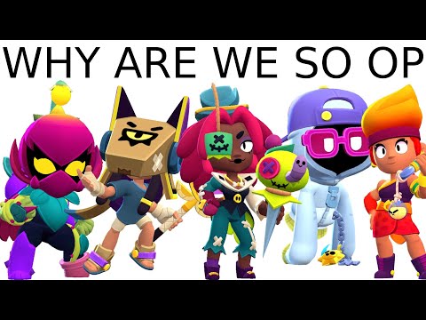 ALL Brawl Stars BRAWLERS Meet Each Other...(meme)