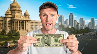 Travel vlog - Surviving Bangalore With Only $5 🇮🇳