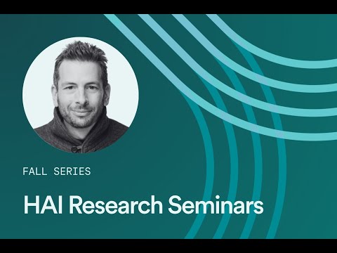 HAI Seminar with Blaise Agüera: AI Is Human, Not Artificial
