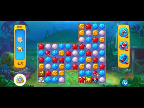 Fishdom level 12114 no boosters フィッシュダム ノーマル