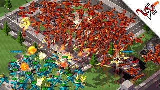 8 Bit Armies - 2vs2vs2vs2 MASSIVE UNIT SPAM | Multiplayer Gameplay