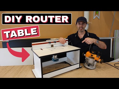 DIY Benchtop Router Table Build | Mini Router Table | Router Table