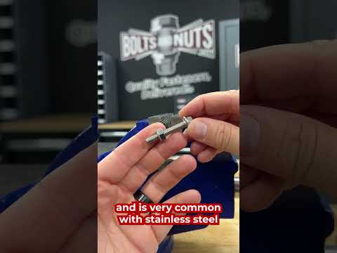 Galling Stainless Steel Fasteners! #farm #automotive #fabrication #metalworking #fasteners #diy