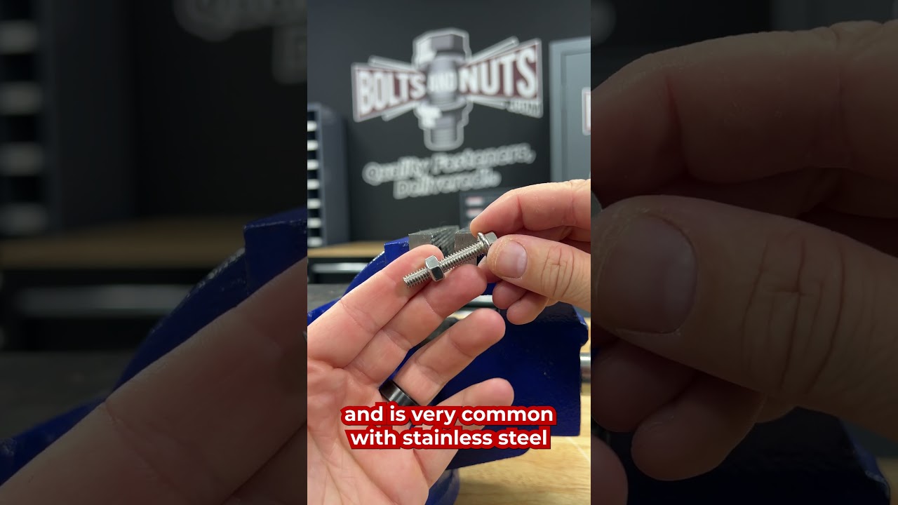 Galling Stainless Steel Fasteners! #farm #automotive #fabrication #metalworking #fasteners #diy
