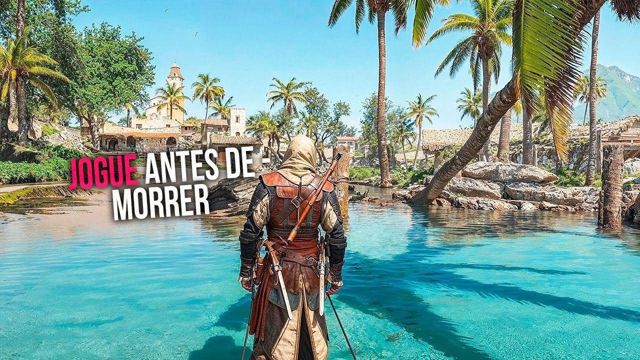 25 MELHORES Jogos MUNDO ABERTO Para Você Jogar ANTES de MORRER!