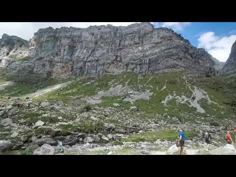 Day 82. hiking around Ordessa valley, in the Spanish Pyrenees