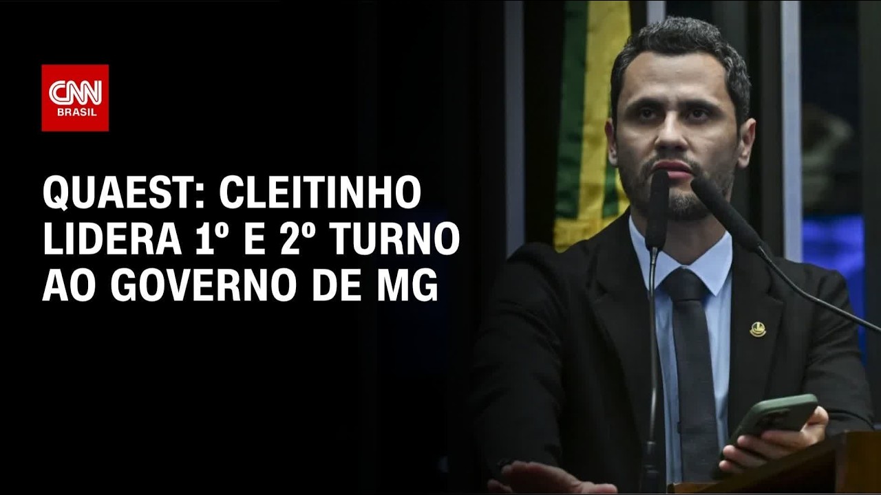 Cleitinho lidera cenários de 1º e 2º turno pelo governo de MG, aponta pesquisa Quaest | BASTIDORES