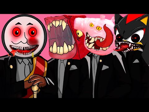 Thomas The Train EXE & Train Eater & Peppa Pig EXE & Sonic Shadow Coffin Dance Song Cover