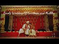 Lovely Wedding Of Gowtham And Mallika 2020 Wedding Highlights 360 Creative Works
