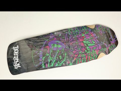 Tabla skate Dogtown 10.25"  Web Reissue Black Stain