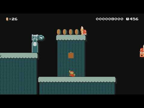 W9-3　でんせつのボツコース/Discarded course by イトコン ONE+ - Super Mario Maker - No Commentary 1bk