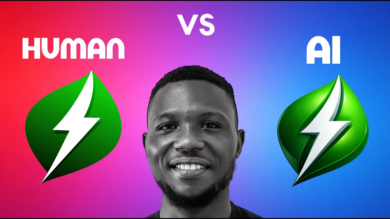 AI vs Vector Logo Design – Clean Leaf Logo Battle (Who Wins)