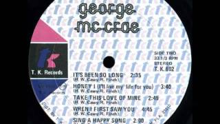 GEORGE McCRAE - HONEY I