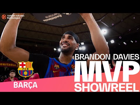 Brandon Davies | MVP Showreel | Turkish Airlines EuroLeague