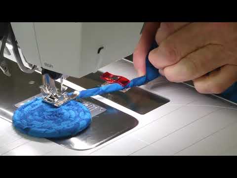 2 1/2" strips projects - Project 17 - Small Coiled Bowl