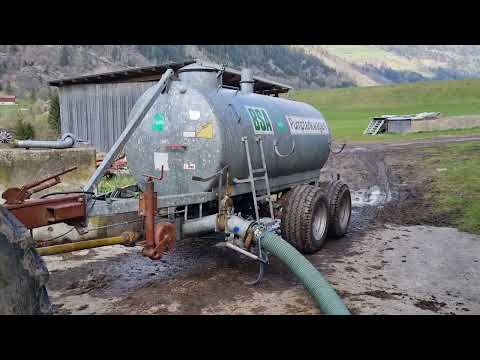 Mein Jauchenfassl war hin