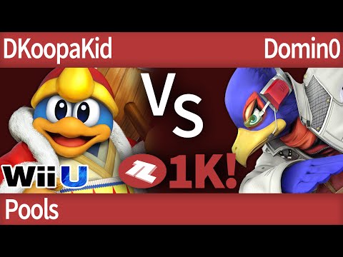 TLOC $1K Smash 4 - DKoopaKid (DDD) vs Domin0 (Falco) - Pools