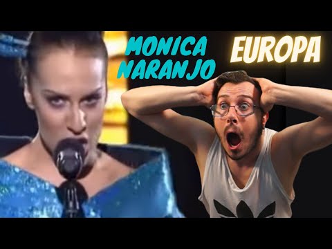 Italiano reacciona a Monica Naranjo - Europa ( en vivo )