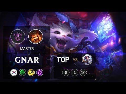Gnar Top vs Fiora - KR Master Patch 9.6