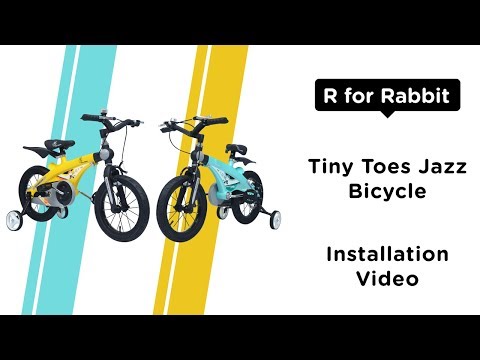 R for Rabbit Tiny Toes Jazz Bicycle for Kids Installation video