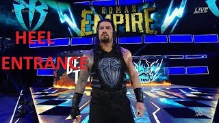 Roman Reigns Heel Entrance with &quot;Bad Man&quot; Music