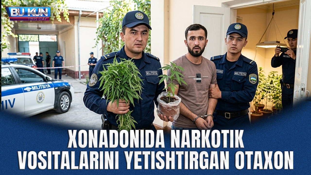BU KUN - XONADONIDA NARKOTIK VOSITALARINI YETISHTIRGAN OTAXON