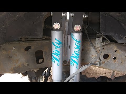E99 Ford Superduty Dual Front Shocks finally!
