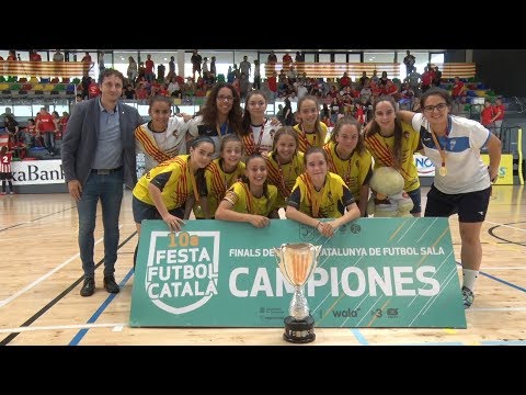 Final Infantil femení Copa Catalunya de Futbol Sala (10a Festa del Futbol Català)