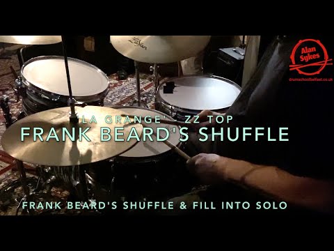 Frank Beard's Shuffle & Fill into the solo in 'La Grange' by ZZ Top