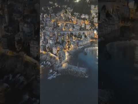 Flying over Bogliasco, Liguria ~ Italy ❤🇮🇹