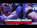 TREINO DE BRAÇOS COM RESTRIÇÃO DE FLUXO | CLASSIC PHYSIQUE MATHEUS SHIGUEARU E ADAM ABBAS