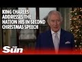 King Charles addresses the nation in his second annual Christmas speech 2023