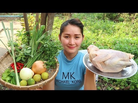 Yummy Chicken Sour Soup Recipe - Chicken Sour Soup Cooking - Cooking With Sros Video
