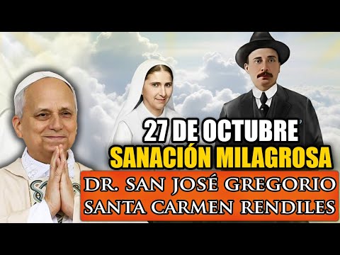 Oración de la Mañana de Hoy -27 de Octubre- Nuevos Santos de la Salúd | Papa León XIV