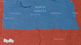 north Dakota vs south Dakota