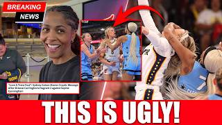 WNBA STUNNED After Former Indiana Player Supports Dijonai Carrington ATTACK On Sophie Cunningham!