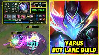 Varus Bot Lane On Hit AP Build - Patch 26.12 - League of Legends
