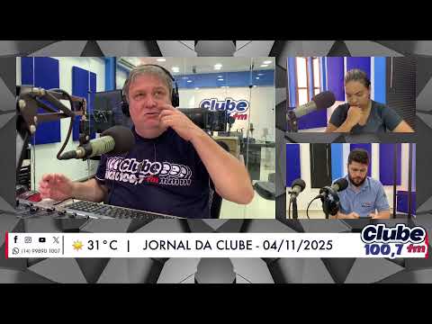 Jornal da Clube - 04/11/2025 - Edição do Almoço