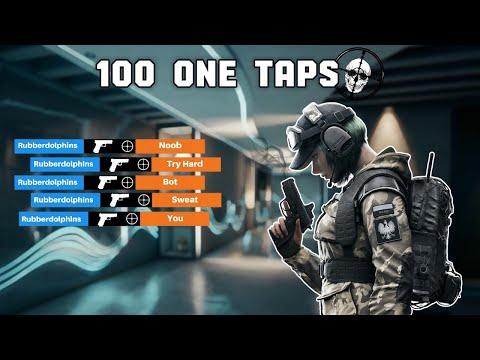 100 ONE TAPS, 1 VIDEO | RAINBOW SIX SIEGE