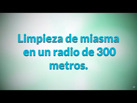 ENERGÍA INTERACTIVA - LIMPIEZA MIASMA EN 300 METROS