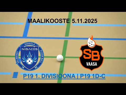 Maalikooste | P19 Nibacos - SB Vaasa 5.11.2025