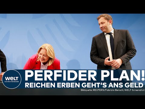 STEUERN IN DEUTSCHLAND: Für reiche Erben wird es ernst! Das ist der Plan von SPD und Seeheimer Kreis