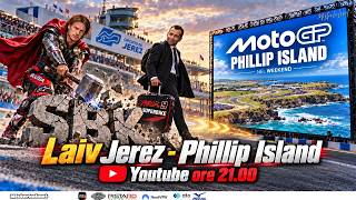 LIVE  Superbike Jerez &  MotoGP Phillip Island Misterhelmet ! TV Ed.!