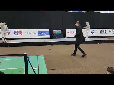 Dourdan World Cup 2023 JMS - L8 - Jordan Silberzweig USA v Hiwatashi Reo JPN