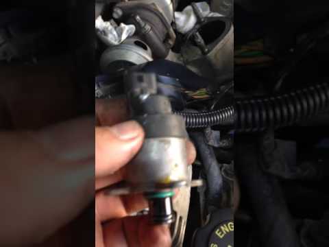 Chevy Duramax  LB7 fuel pressure regulator installation(cont)