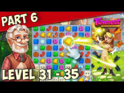 Townest Alfred's Adventure Level 31 - 35 [ Gameplay Story ] Part 6 HD