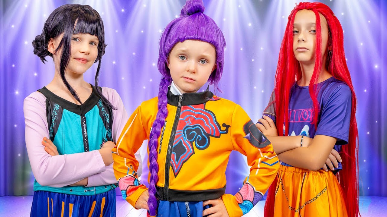 KPop Demon Hunters Help Each Other in a Colorful Dance Story