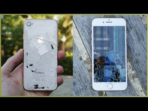 DROP TEST IPHONE 8!